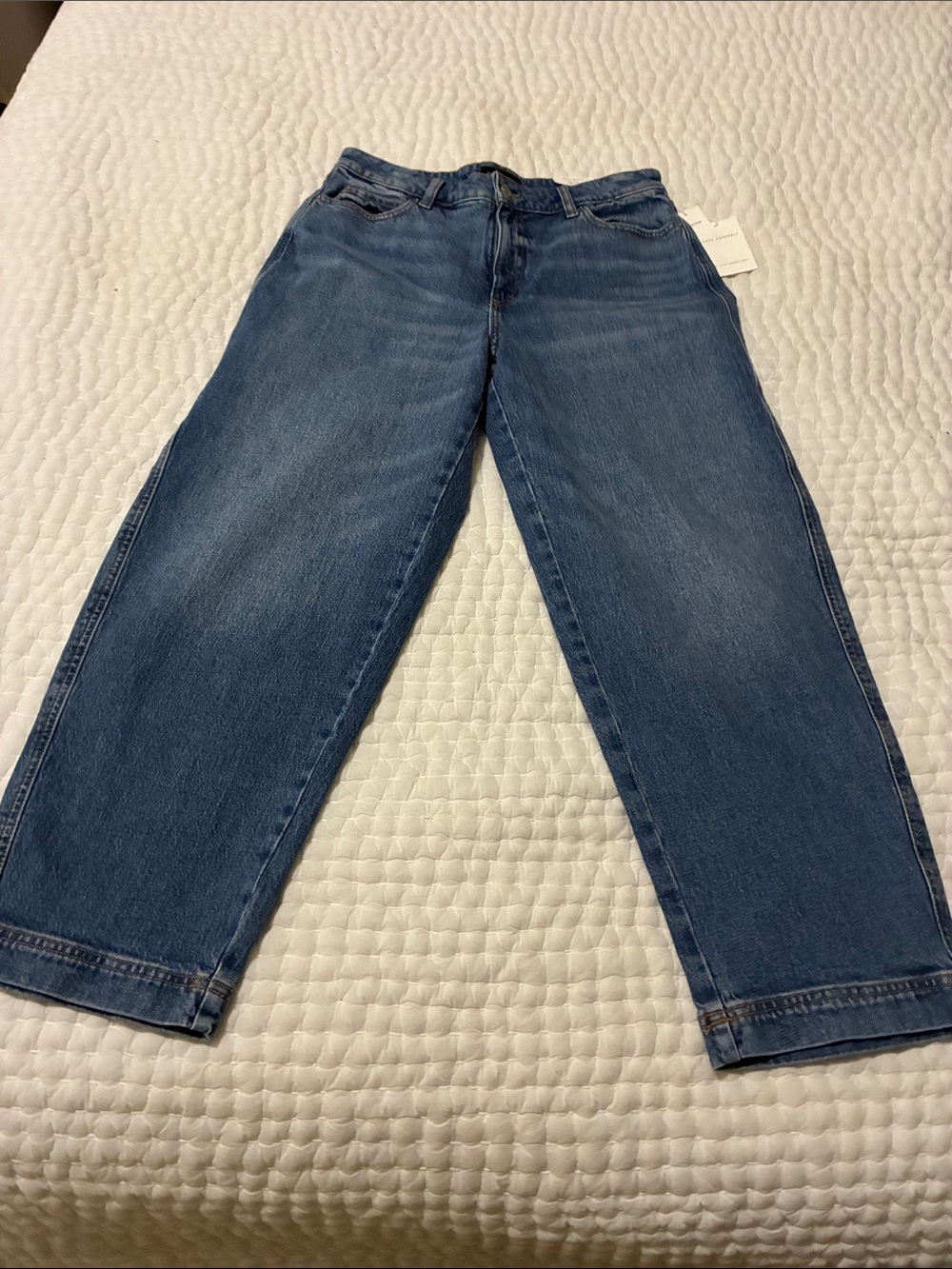 Free Assembly Women's Barrel Jeans Size 6 NWT